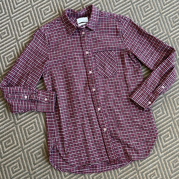 J.Crew Women’s Plaid Flannel Classic Fit Button Down Shirt - Picture 1 of 5